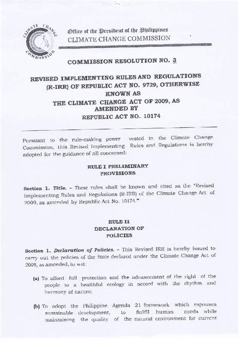 eric. gov. ph|Resolutions and Rules .